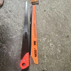 Neso Gergaji Tangan Portabel （COD）10/12/14/16 INCH Kayu Multifungsi Super Tajam Hand Saw 12inch 14inch 16inch 18inch Kayu/Plastik/Laminasi SK5