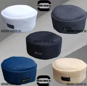 Songkok Pria Muslim Habasah Mesir Berkualitas Kopiah Dewasa