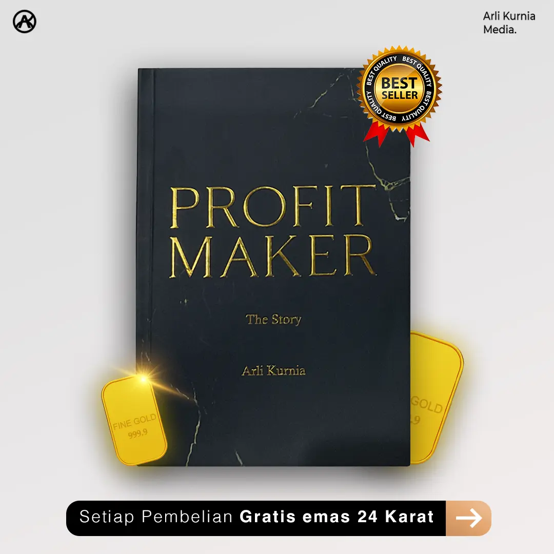 Buku Profit Maker By Arli Kurnia (Gratis Logam Mulia) - Puluhan Ide Bisnis Modal Terbatas - Ada Bimbingan Di Group Telegram