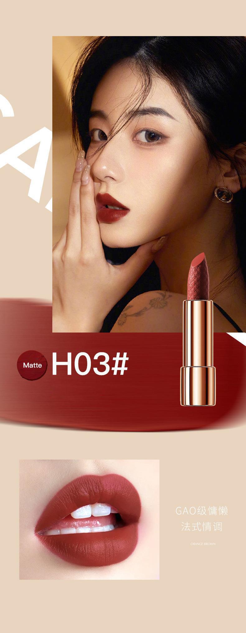 FelinWel - 4 Pcs Set Matte Shimmering Velvet Lipstick Set