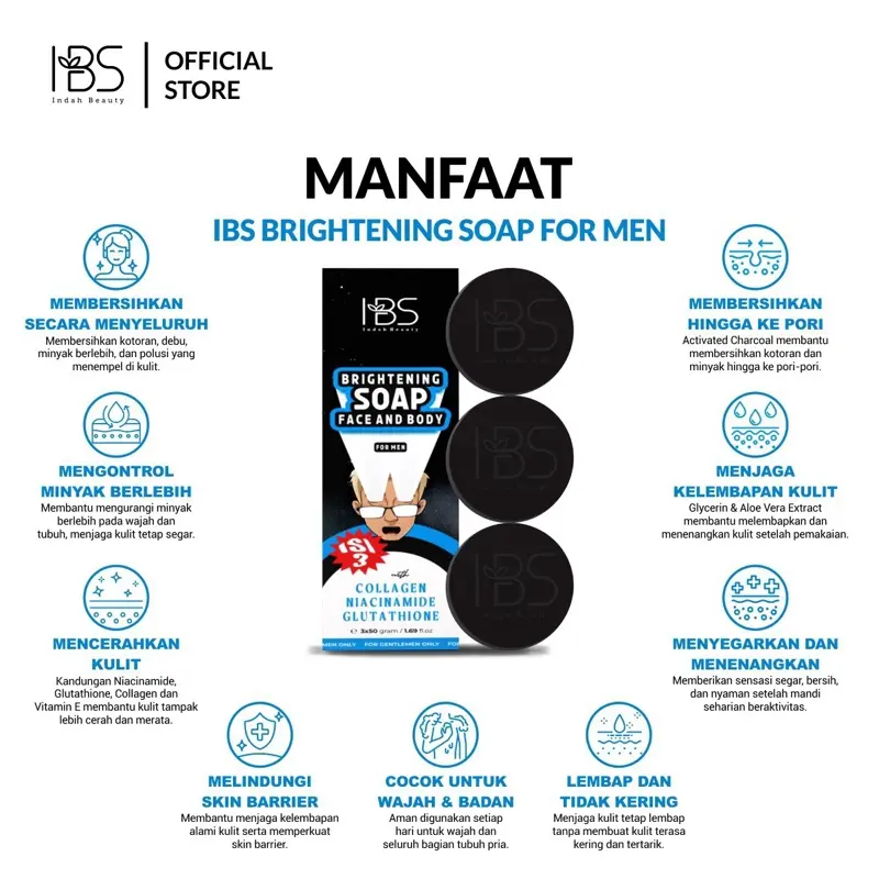 glutathione ibs Indah Beauty Sabun Cuci Muka Pria (3pcs Hitam ) Mencerahkan Wajah Kusam Kering Berminyak dengan Glycolic Acid Arbutin untuk Perawatan Tubuh Facial Membersihkan BPOM Certified - Shop 500ml sterile water Can MOTS-C Be Stacked Размер:BPC-157 5mg/vial