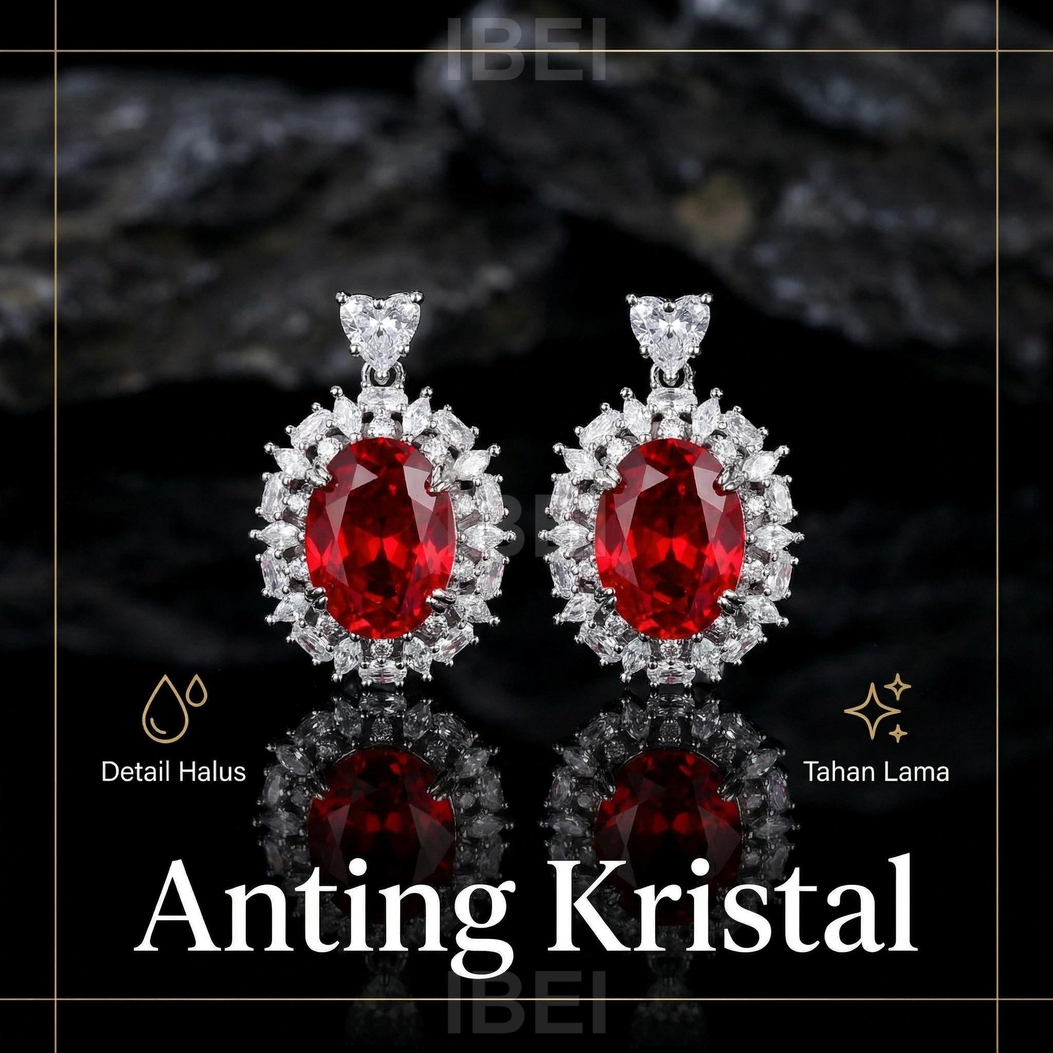 IS27R Kalung liontin bergaya mewah, anting-anting zirkon dan rubi kelas atas, anting-anting bergaya vintage, dan cincin batu permata berwarna untuk wanita. IS27R Kalung liontin bergaya mewah, anting-anting zirkon dan rubi kelas atas, anting-anting bergaya vintage, dan cincin batu permata berwarna untuk wanita.