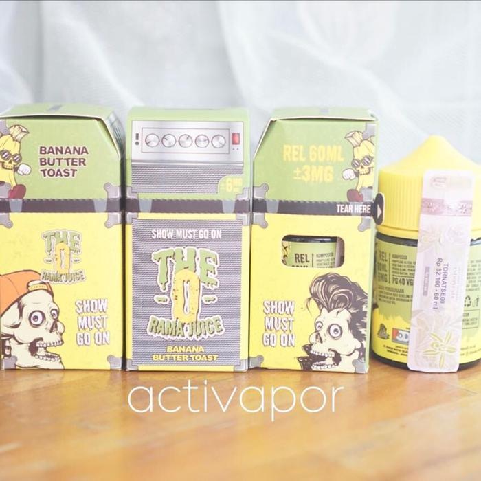 Jual The O Rama Juice V4 Banana Butter Toast 6mg 60ml Liquid Vape Pisang  Orama - Kota Administrasi Jakarta Barat - Activapor