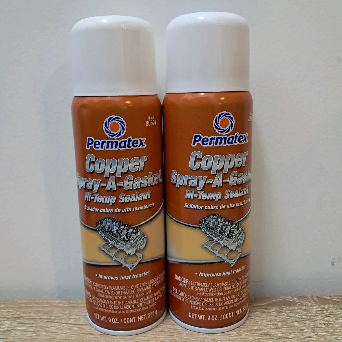 Permatex Copper Spray A Gasket Hi Temp Sealant