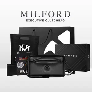 Mr Mads - Milford Clutch Bag Beyond Convenience - Pouch Pria Wanita Tas Selempang Hand Bag Sling Bag Shoulder Bag - Waterproof