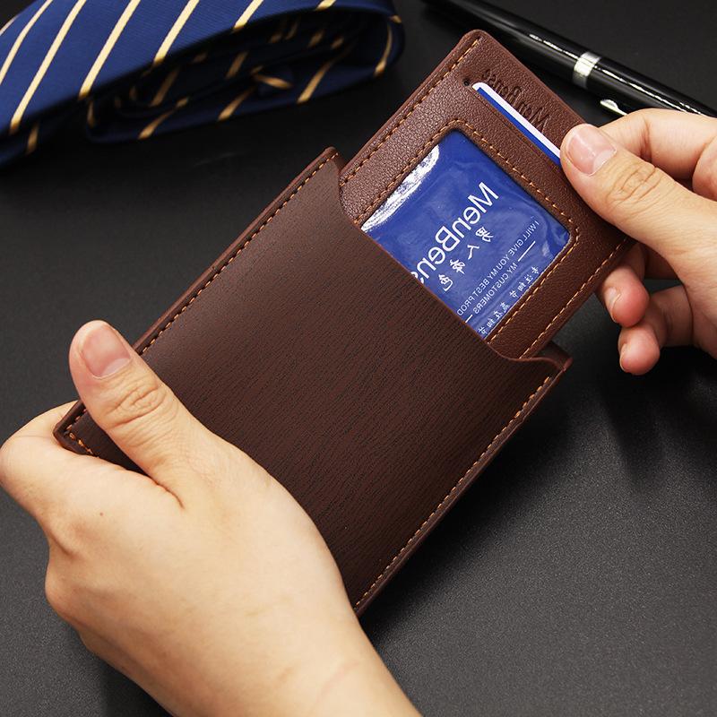 Dompet Terbaru Pria Menbense Import Cowok Kulit PU Leather Banyak Slot Penyimpanan 4