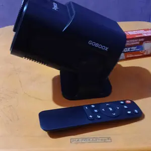 GOBOOX HY320PRO+ Smart Proyektor Android 13.0 2+16G 4K Full HD WiFi6 YouTube Netflix Infocus Proyektor Mini MirrorLink Bluetooth 5.0 Auto Keystone LCD 400 ANSI With Speaker HiFi