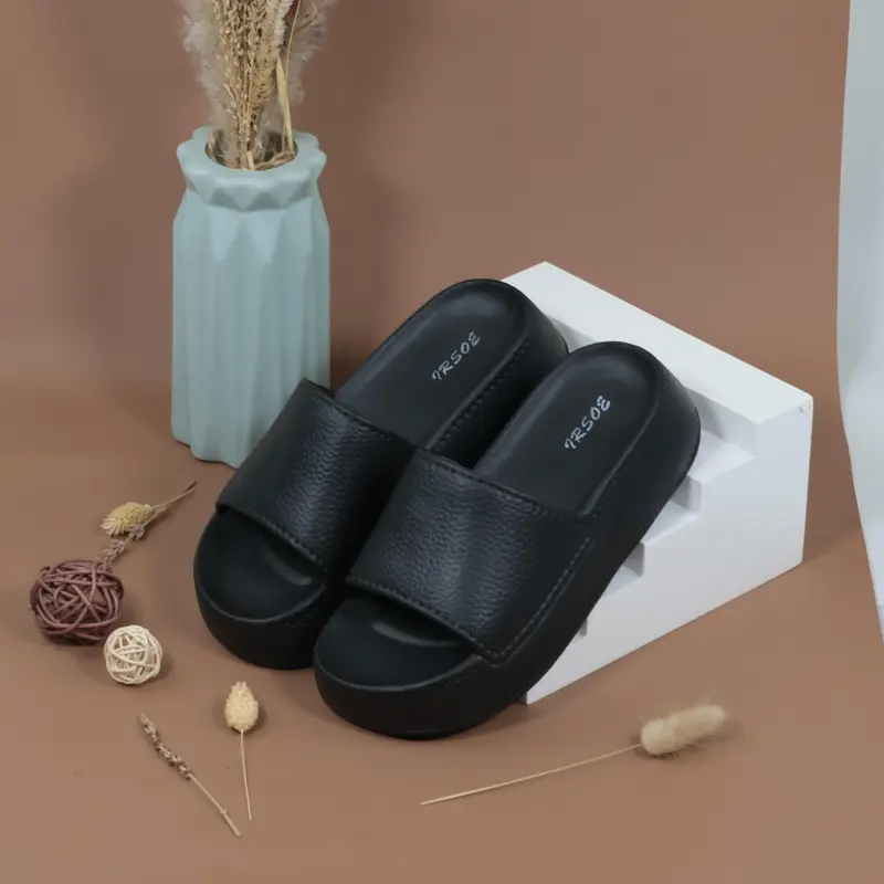 Sendal Selop Wanita Bahan 520M-2 Karet EVA Model Kulit Jeruk Lembut Anti Slip Anti Licin Santai Shoes 2