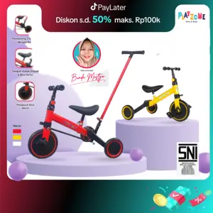 [SNI EKSKLUSIF Misstya99]  PZ COD  Mainan Sepeda Roda 3 Anak  Sepeda Keseimbangan Toys Kids