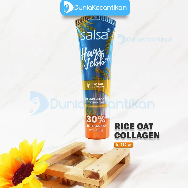 NEW! SALSA Hans Jebb+ Gel Peeling  150ML Skin Cleanser Exfoliating Gel Scrub Perontok Daki & Ketiak Hitam Melembutkan Mencerahkan 7