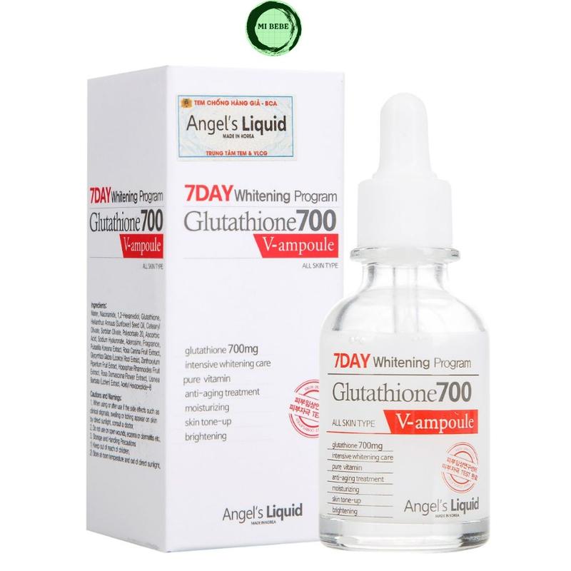 Tinh Chất Dưỡng Sáng Da, Mờ Thâm 7 Day Whitening Program Glutathione 700 V Ampoule 30ml