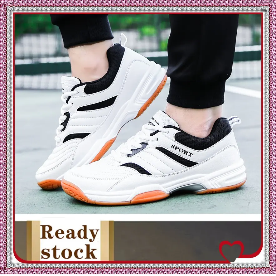 Badminton shoes, badminton shoes men badminton shoes men badminton shoe man sports shoes men sneakers men non-slip tennis shoe men professional novice athletics sneakers training sneakers volleyball shoes men White