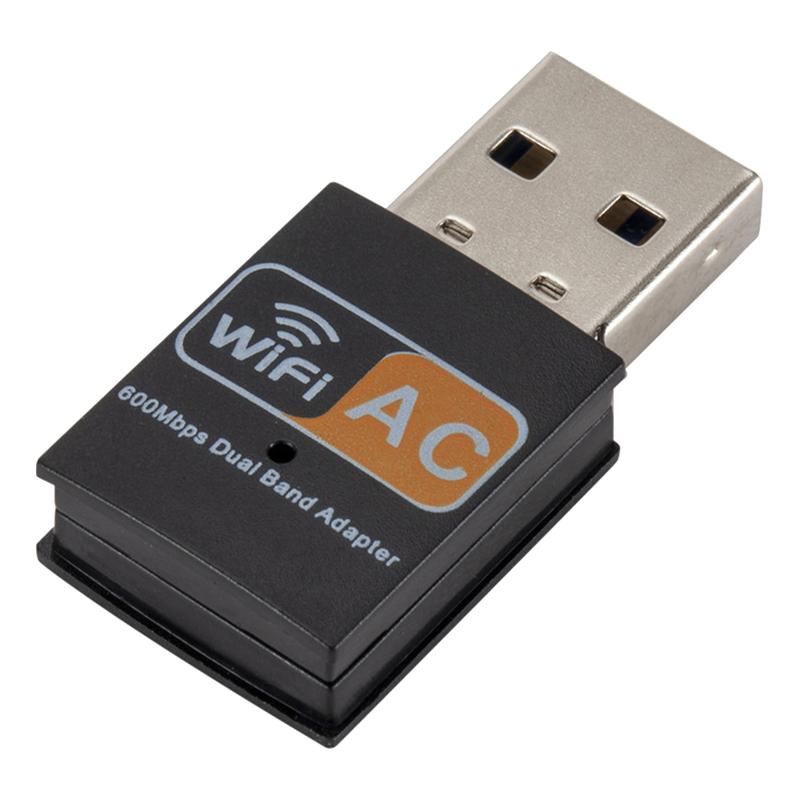 Product Introduction of 600 Mbps 2.4-5ghz USB Dual Band Wireless Adapter WiFi Dongle 802.11 AC Laptop PC 22