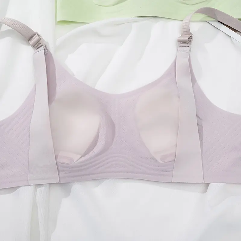 Bra Menyusui Tanpa Kawat Mulus Cup B/C Kait 3 Bra Sederhana Maternity 5