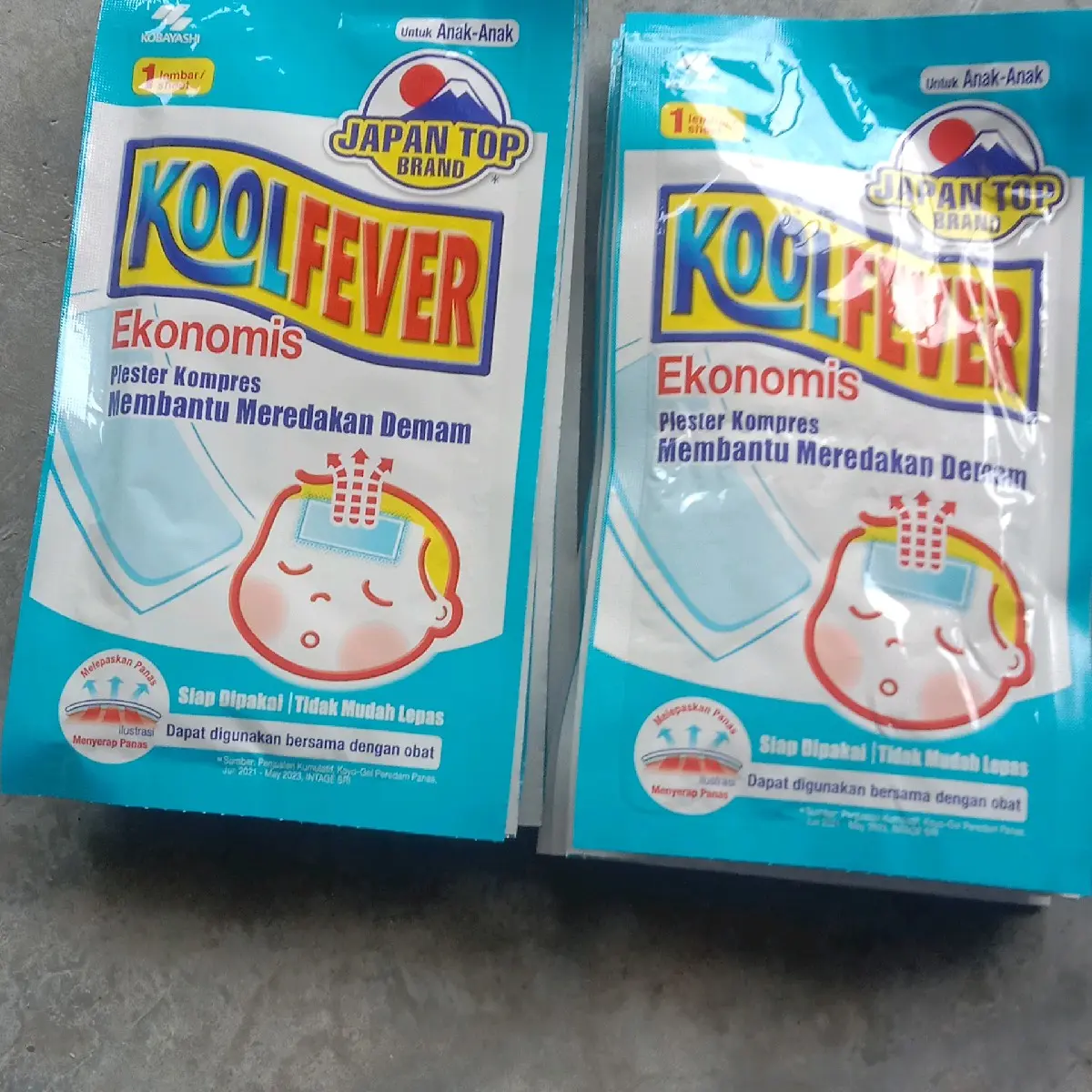 koolfever renteng anak anak 12pcs