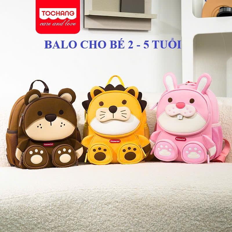 Balo cho bé mầm non từ 2 đến 5 tuổi căp cho bé mẫu giáo đi học bé trai bé gái Tochang 3D ERA