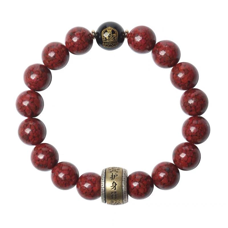 Product Introduction of Crystal Sand Guardian, S925 Silver Talisman Men's and Women's Bracelet 4