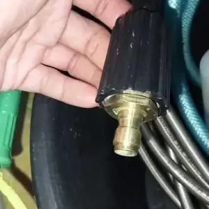 2pcs Konektor Adaptor M22 * Male 15mm Untuk Pressure Washer female Quick Release Jet Cleaner Cuci