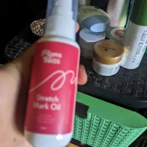 MamaBliss STRETCHMARK OIL 90ml -  Pudarkan Stretchmark Selulit Bekas Luka mengandung 7X Ceramide & Apple Stem Cell & Collagen Tripeptide