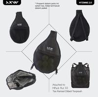Gambar The X Woof Mpadel1-To Sarung Raket Padel Tas Raket Padel Tas Paddle Tenis Tas Raket Tennis Tas Raket Tenis Muat Raket Oversize 115 sq.in - Hitam dari The X Woof Kota Administrasi Jakarta Barat 3 Tokopedia