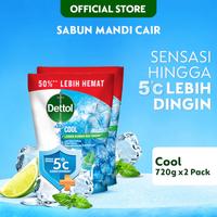 Gambar Dettol Sabun Mandi Cair Cool 720gr Pouch Body Wash Anti Bakteri x 2 Pcs dari Mitech Protection Kota Tangerang Selatan 1 Tokopedia