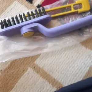 Westafel Sikat Pembersih Multifungsi 3in1 Dapur Kamar Mandi Toilet Sudut Jendela Berputar 360 Derajat PP ABS Awet Tahan Lama Brush