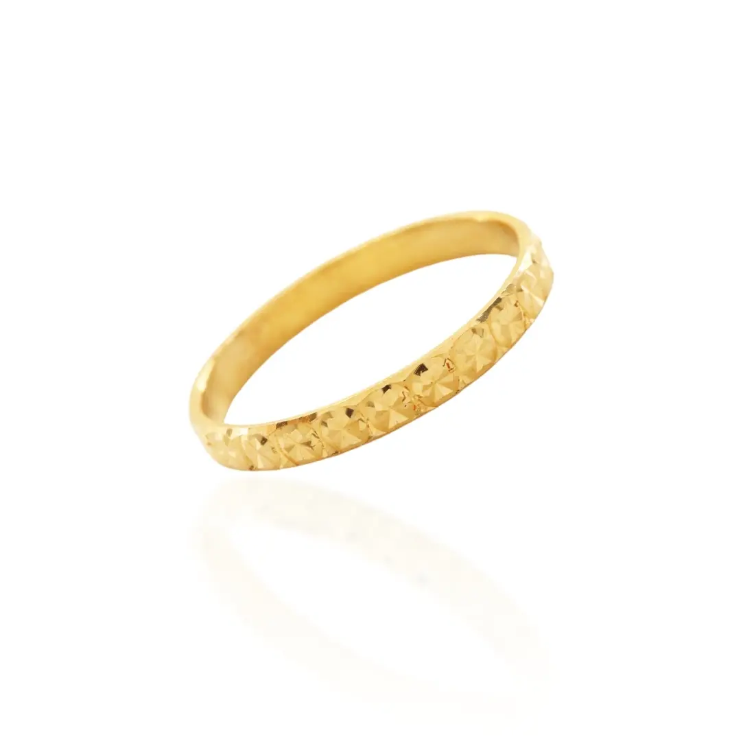 Steffi Delicate Ring in 916 (22K) Gold by Mistgold