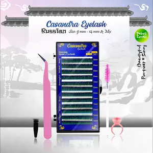 Bulu Mata Russian Casandra Terbaru Model 2025 - Paket Small