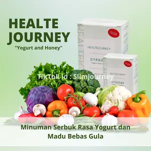 Healtejourney minuman serbuk rasa yogurt dan madu Drink