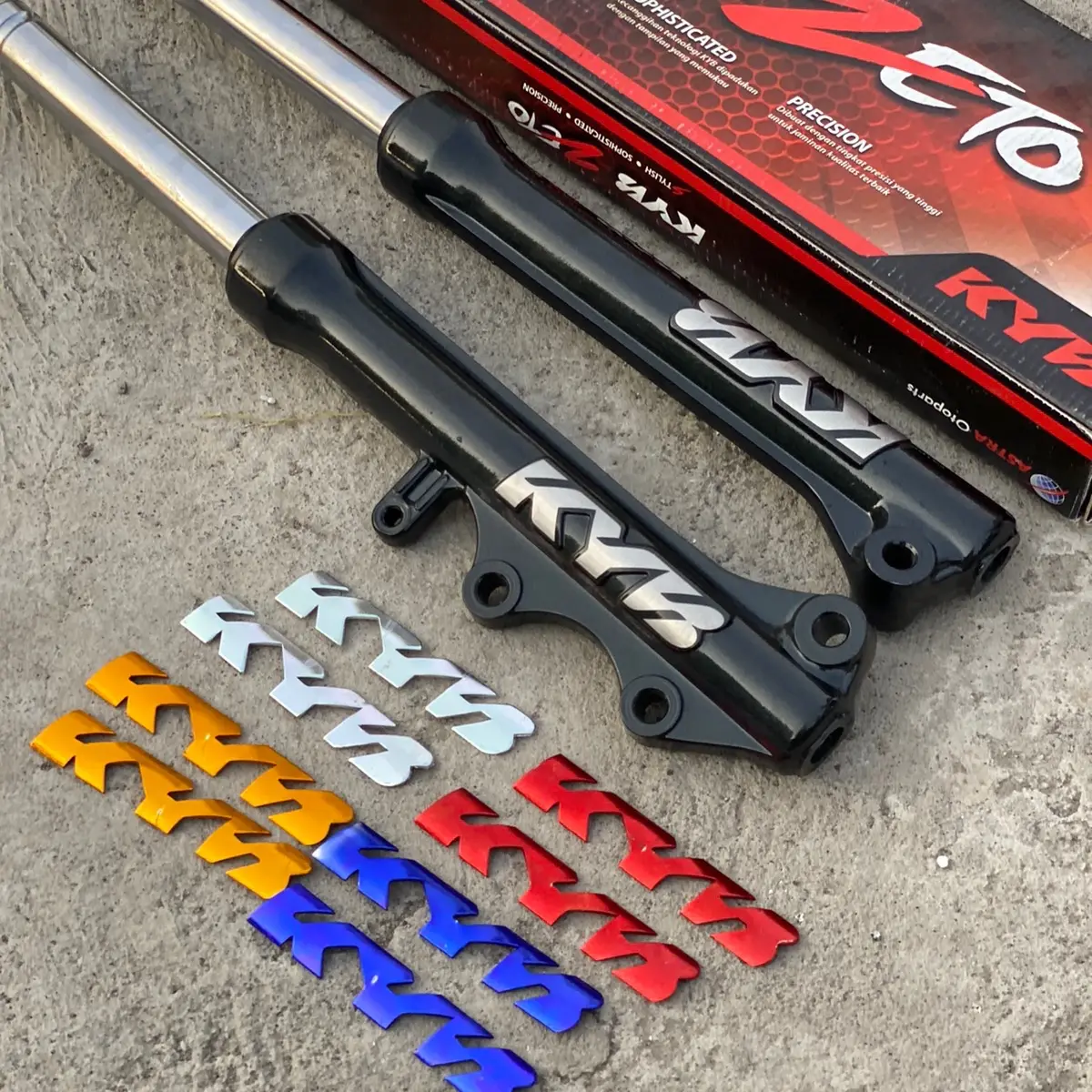 emblem bottom logo kyb universall Motorcycle