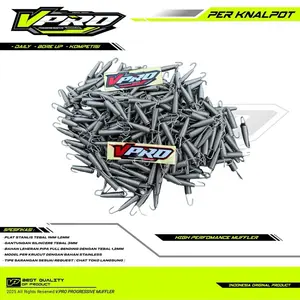 Perr Knalpot Model Kerucut Stainless