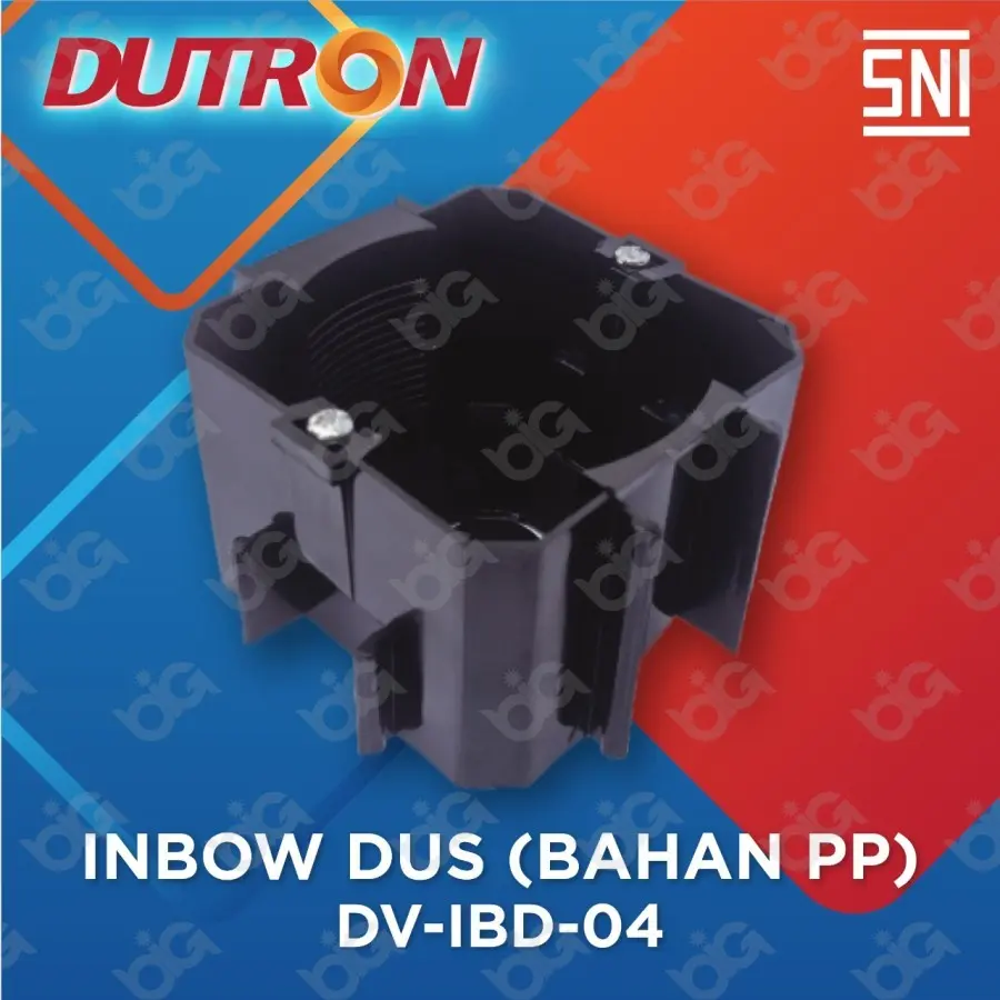 Dutron Inbow Dus Kotak Bahan PP IB Dus Doos Dutron SNI Kotak Hitam