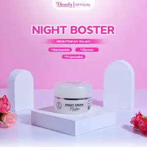NIGHT BOOSTER MEMBANTU MELEMBAPKAN WAJAH DAN MENCERAHKAN