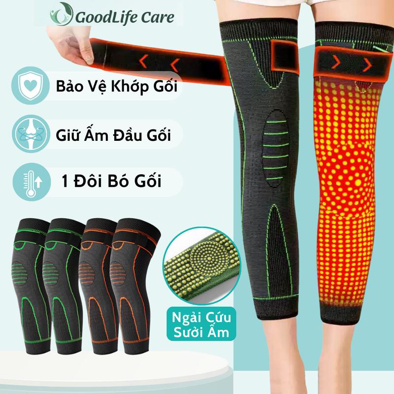 Bó Gối Thể Thao Bảo Vệ Đầu Gối Hỗ Trợ Tâp Luyện Mã BG03 Co Giãn 4 Chiều Tinh Chất Ngải Cứu Bó Gối Thể Thao Bó Cơ Băng Gối Bảo Vệ Đầu Gối Khớp Gối Băng Gối Thể Thao Băng Chân Bảo Vệ Gối Tập Gym Yoga Bó Gối Đá Banh Chạy Bộ Bóng Chuyền Băng Cuốn Gối