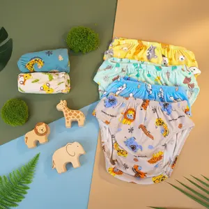 12 Pcs Celana Dalam Anak Laki-Laki dan Perempuan 1-6 tahun Motif dan Warna Lucu