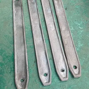 Besi plat untuk atraksi atau latihan olah nafas