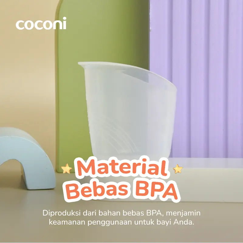 COCONI Newborn Baby Cup Feeder | Gelas Pemberi Asi Pada Bayi Baru Lahir | Gelas Kecil Anak Bayi 6