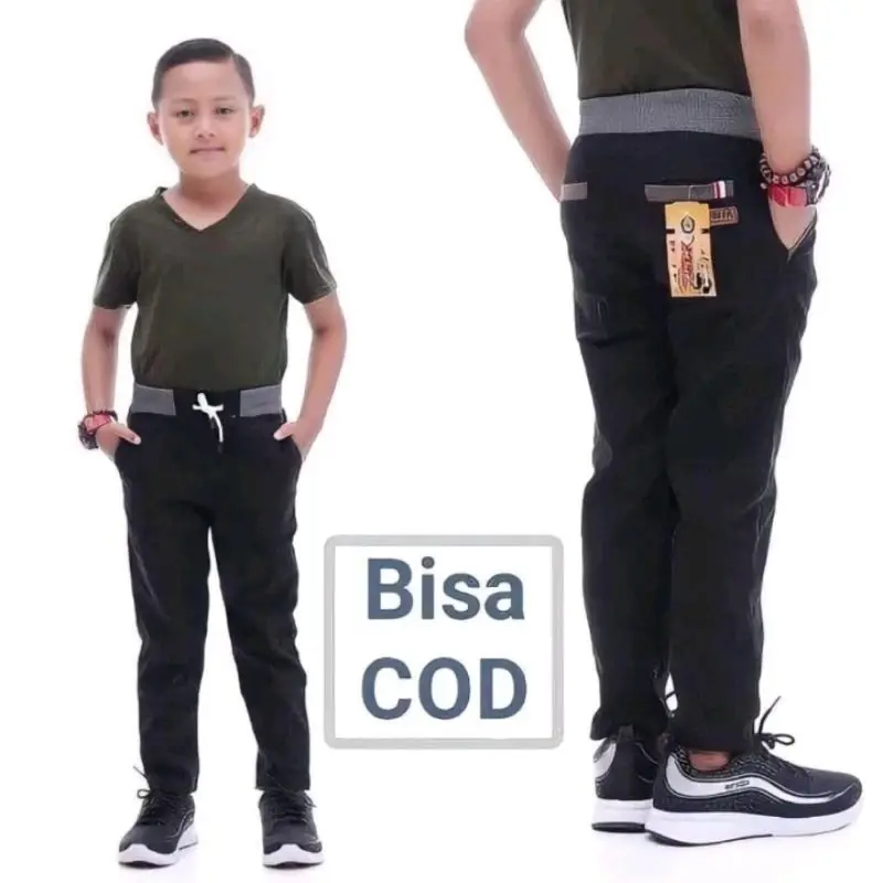 Paket Celana Panjang Anak chinos panjang anak Umur 4 Tahun - 12 Tahun twill distro termurah 3