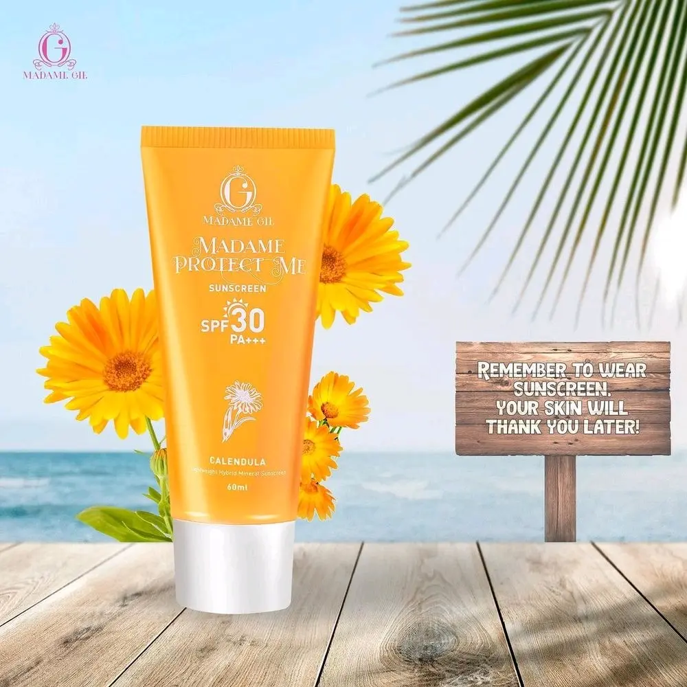 Madam Gie sunscreen membantu melindungi kulit dari paparan sinar matahari