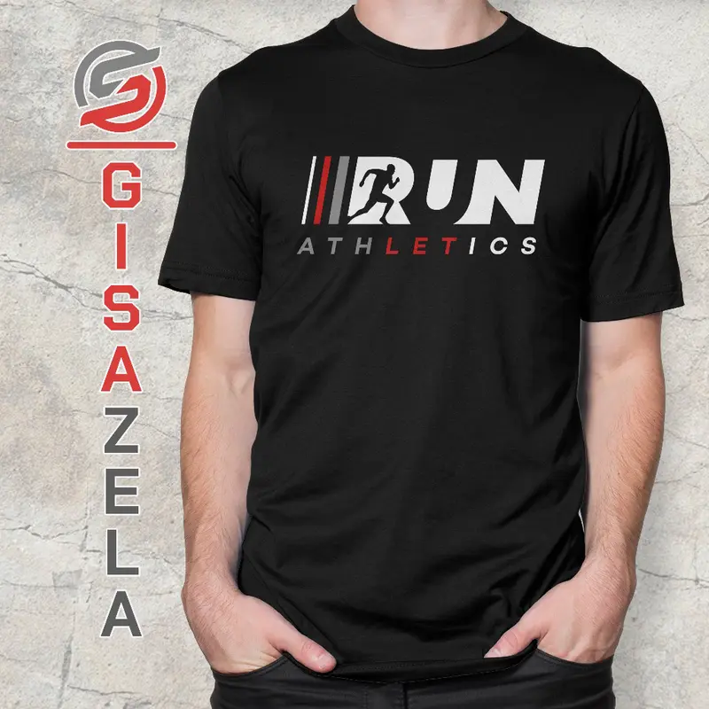 GISAZELA Kaos Distro Cowok Hobi Running Tebal Cotton Combed 24s Keren Dewasa 4