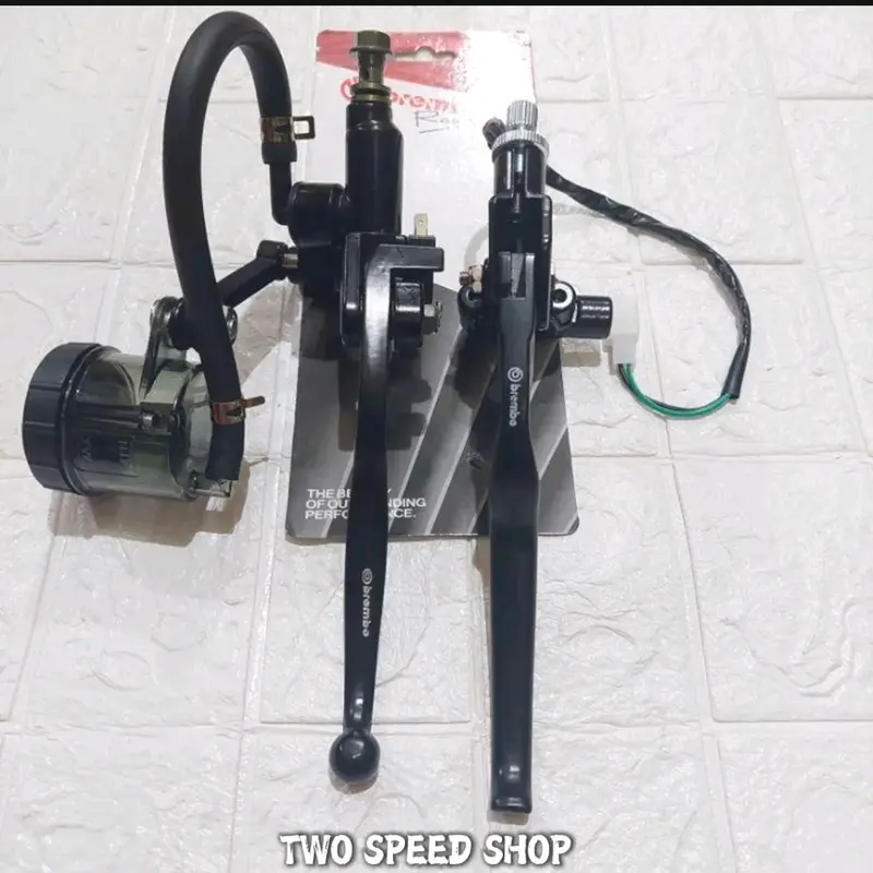 Master Rem Brembo Big smoke Set kanan kiri Tabung Single Universal Semua Motor Motorcycle 2