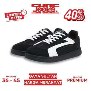 Sepatu Sneakers Casual Unisex LX-37 Pria Wanita Nyaman Ringan Empuk Cocok Harian Daily Wear