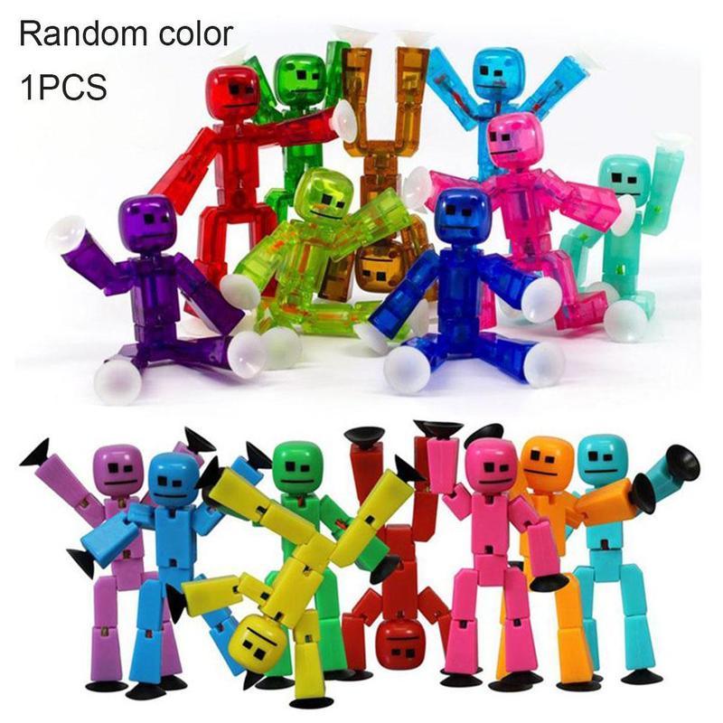 Product Introduction of 1Pcs Genuine Stickman Sucker Variety Small Robot 16