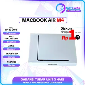 IBOX APPLE MACBOOK AIR 13 M4/M3/M2/M1 10C GPU 24GB 512GB 10C CPU