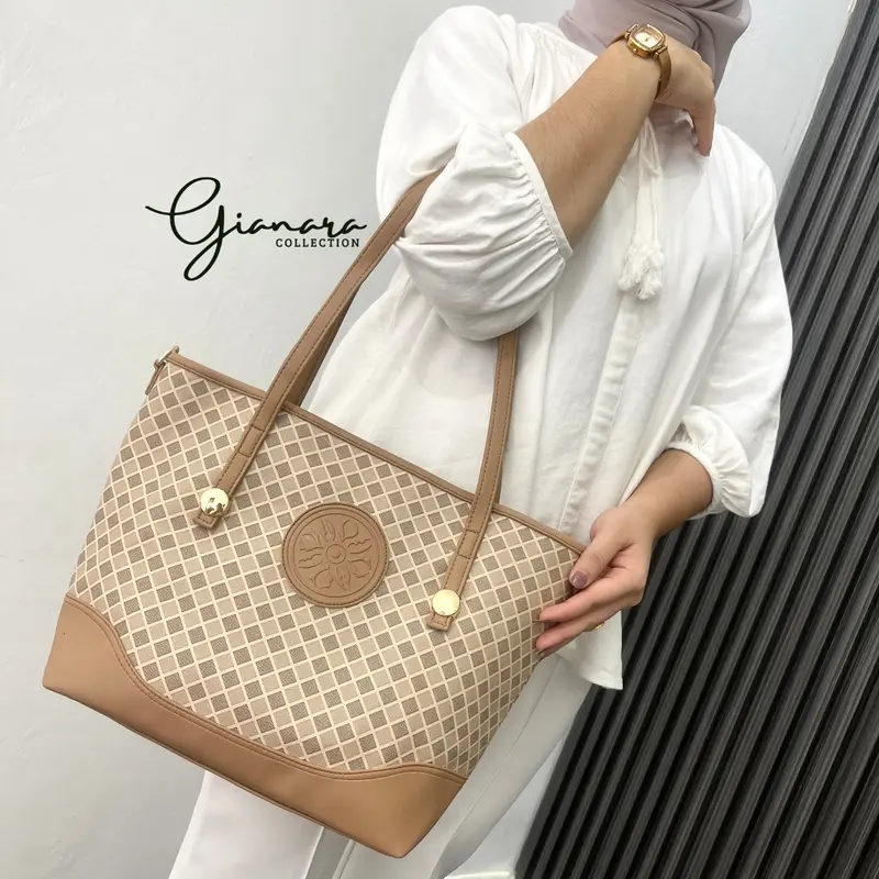 Gianara collection Tas Wanita Tas totebag wanita motif cantik kode Lily 1