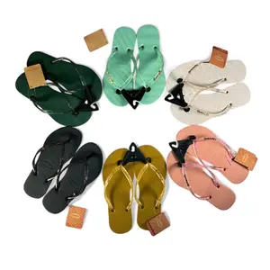 SANDAL JEPIT HAVA  TALI BENING GLITER ANEKA WARNA