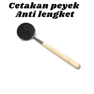 Cetakan Peyek Kacang 1 Lubang Stainless Steel - Kitchenware