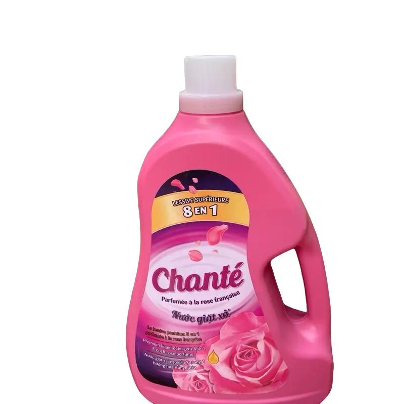 1 can nước giặt xả 8in1 Chante 3,1kg thể tích thực 3 lít. Sạch thơm mềm vải bền màu. Sản phẩm chất lượng công ty Masan.