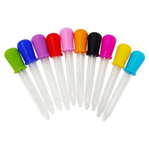 5ml Baby Soft Silicone Feeding Medicine Device Baby Medicine Liquid Dropper Baby Feeder Pipette