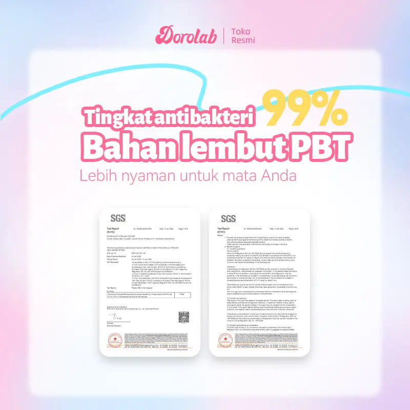 【Pengiriman 24 jam】DOROLAB 【Flower Series】【IRIS】【Tulip】【Hyacinth】Bulu mata palsu pemula bebas lem tidak perlu menggunakan lem bulu mata palsu dapat digunakan kembali Eyelash extension set 6